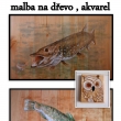 akvarel na d�ev�